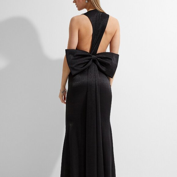 BNWT SS25 SYMPHONY MAXI BOW BACK DRESS S - Picture 10 of 11